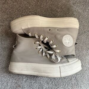 Converse Chuck Taylor All Star Lift Platform Leather size 7.5